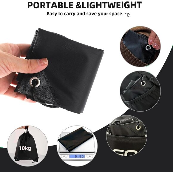 Customizable Lightweight Drawstring Backpack Set - Perfect for Gym & Travel - Picture 6 of 7